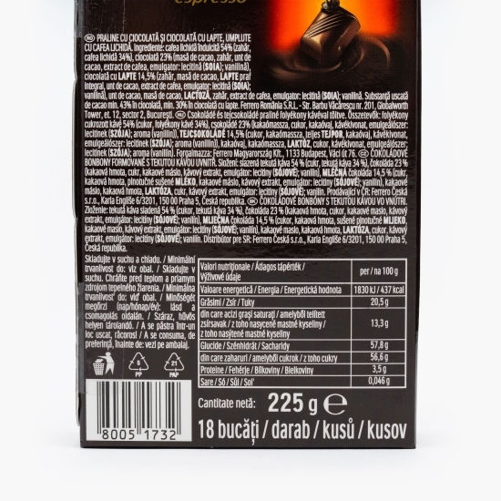 Praline de ciocolată cu cafea 225g