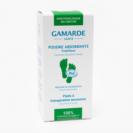Pudră absorbantă pentru picioare, bio 35g
