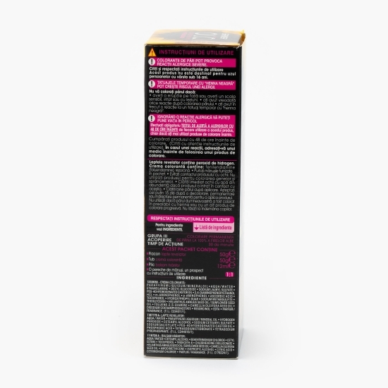 Vopsea de păr permanentă fără amoniac 10.1 Blond foarte deschis cenușiu 112ml