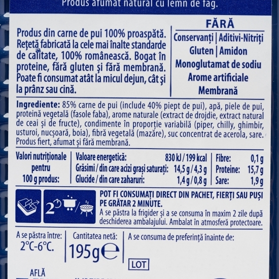 Cocorici picanți 195g