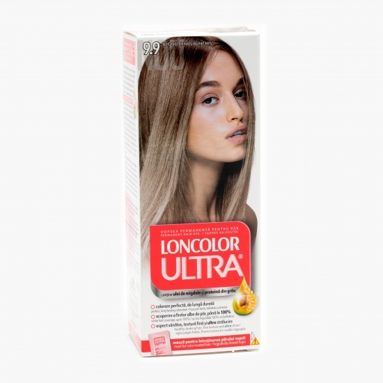 Vopsea permanentă pentru păr Ultra 9.9 Blond cenușiu închis 100ml