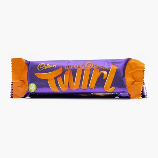 Baton de ciocolată cu aromă de portocale Twirl 43g (2 buc)