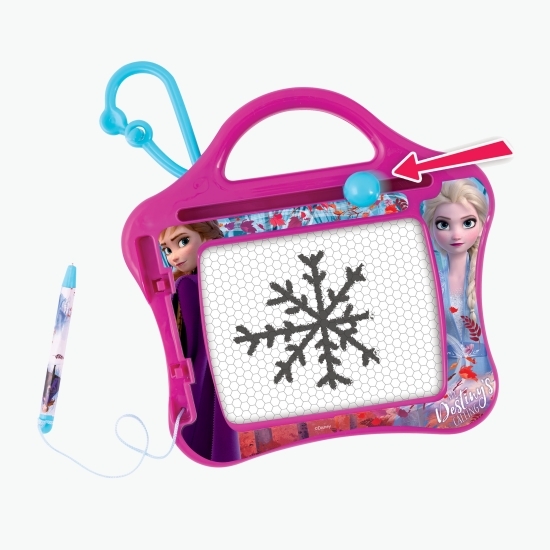 Tablă magnetică de desen Frozen Magic Scribbler Travel +3 ani