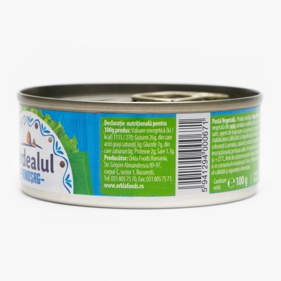 Pastă vegetală tartinabilă 100g