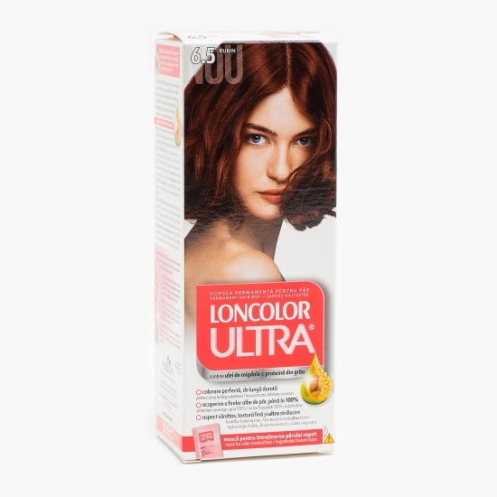 Vopsea permanentă pentru păr Ultra 6.5 Rubin 100ml