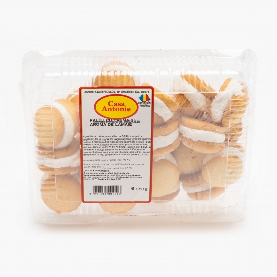 Paleuri cu cremă și aromă de lămâie 350g 