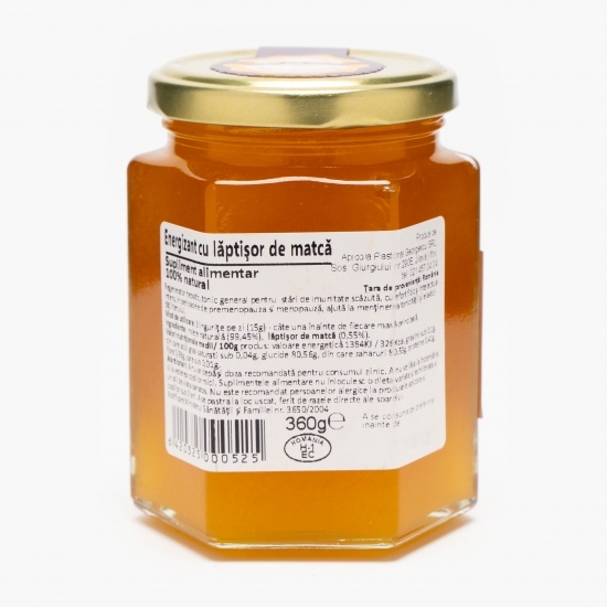 Energizant cu lăptișor de matcă 360g