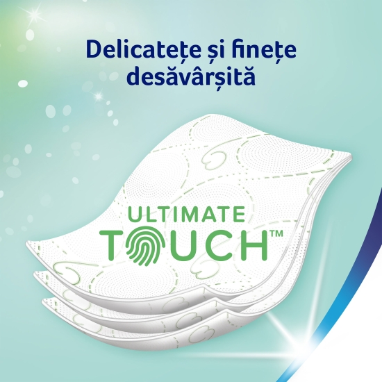 Hârtie igienică Deluxe Camomile Comfort 3 straturi, 4 role