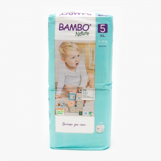Scutece eco 0% clor mărimea 5, 12-18kg, 44 buc