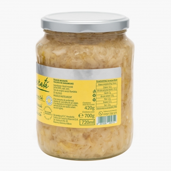 Varză murată tocată în saramură 700g