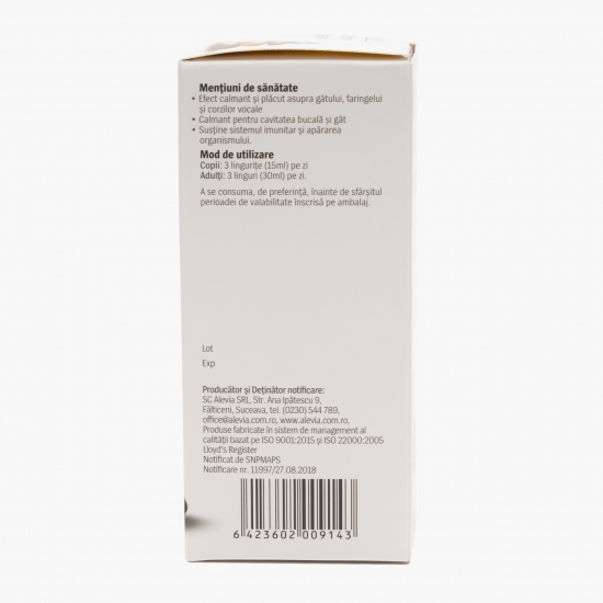 Sirop de pătlagină 150ml