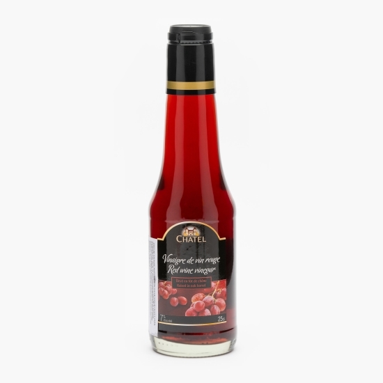 Oțet de vin roșu maturat în butoi de stejar 0.25l