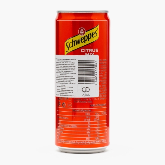 Băutură carbogazoasă Citrus Mix, 0.33l