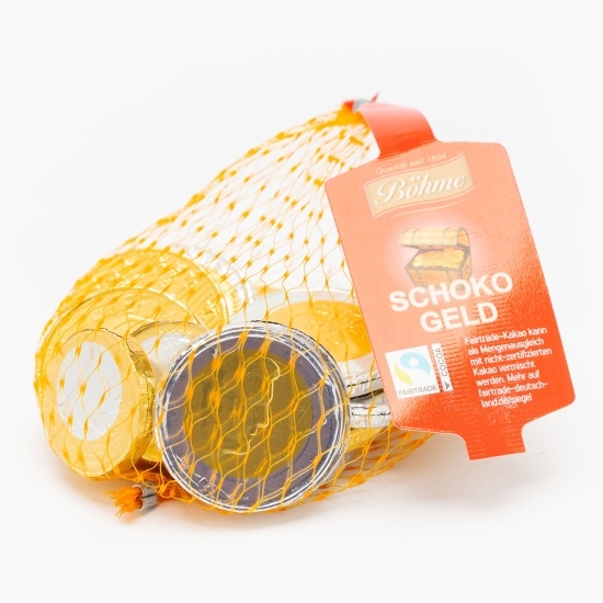 Ciocolată în formă de bănuți 100g