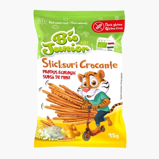 Sticksuri eco crocante fără gluten 45g