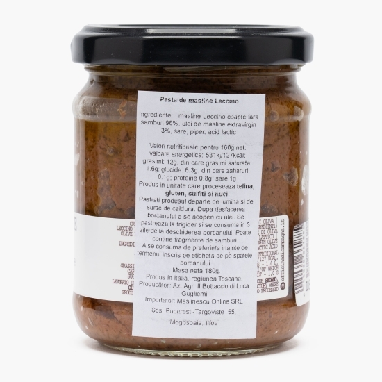 Măslinescu - Pastă de măsline Leccino 180g