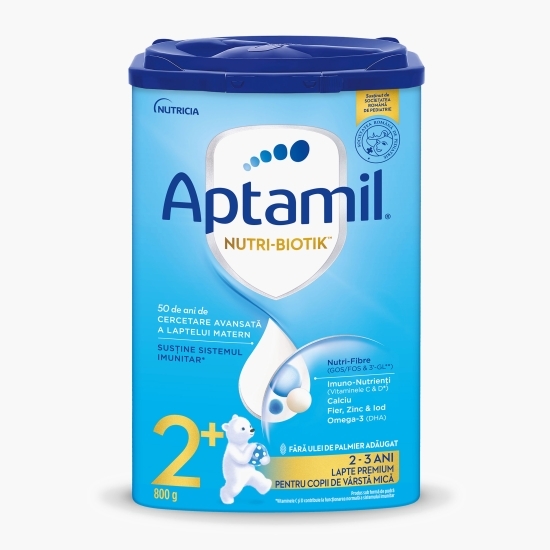 Pachet 4 x Lapte praf NUTRI-BIOTIK 2+, 2-3 ani, Nutricia, 800g