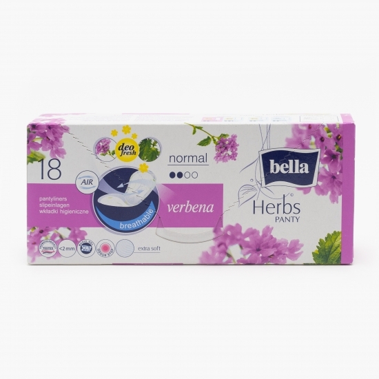Absorbante zilnice Panty Herbs verbină, normal 18 buc