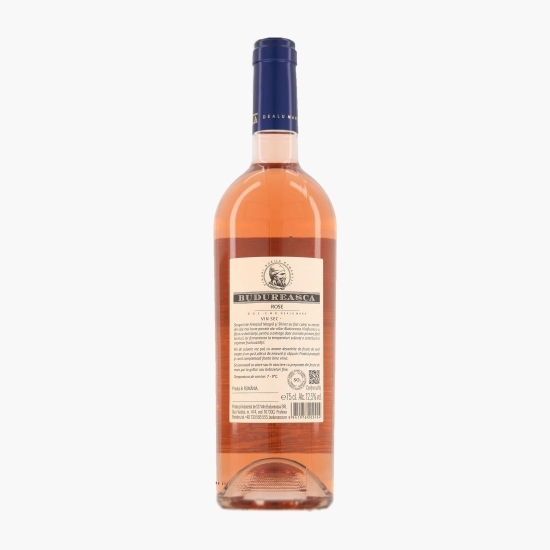 Vin rose sec Fetească Neagră & Shiraz, 12.5%, 0.75l
