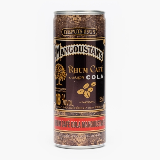 Rom cu cafea și cola 18% alc. doză 0.25l