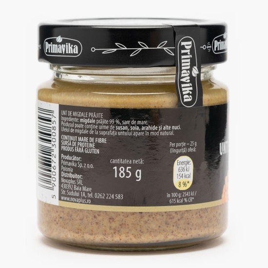 Cremă tartinabilă de migdale 185g