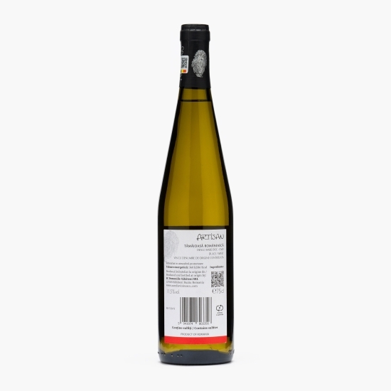 Vin alb dulce Tămâioasă Românească, 11.5%, 0.75l
