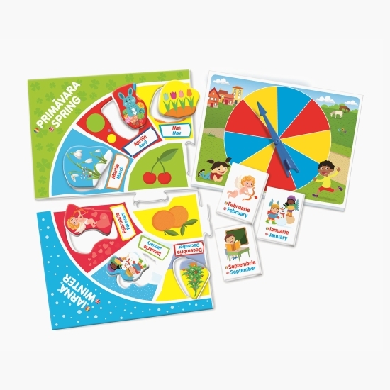 Joc educativ Agerino-Luni și anotimpuri 5+ ani