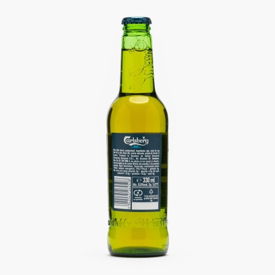 Bere blondă fără alcool, sticlă 4x0.33l