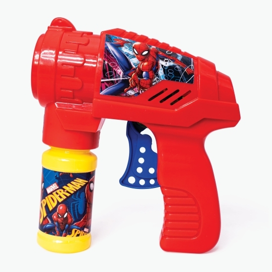 Jucărie pistol baloane de săpun cu Spider-Man