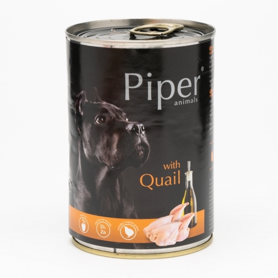 Hrană umedă pentru câini, 400g, cu carne de prepeliță