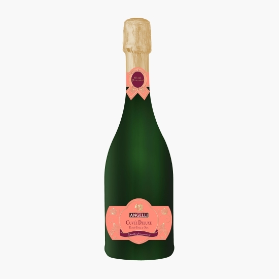 Vin spumant rose extra sec Cuvée Deluxe, 12.5%, 0.75l