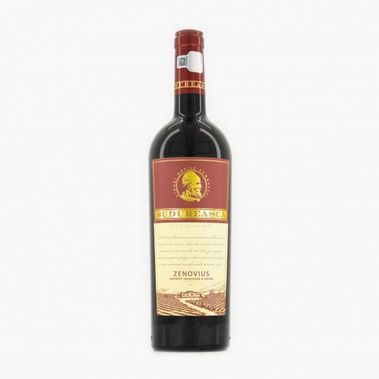 Vin roșu sec Zenovius, 14.5%, 0.75l
