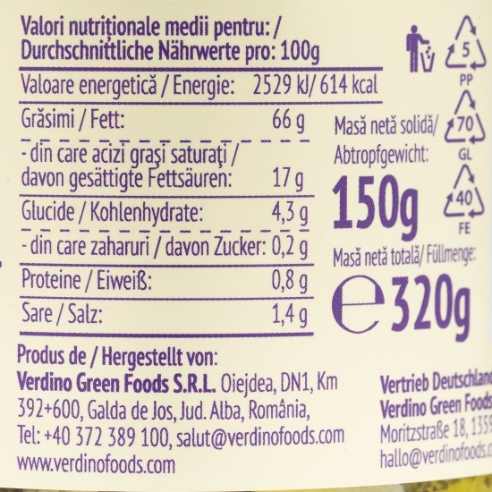 Specialitate vegetală cuburi cu aromă de ierburi 320g