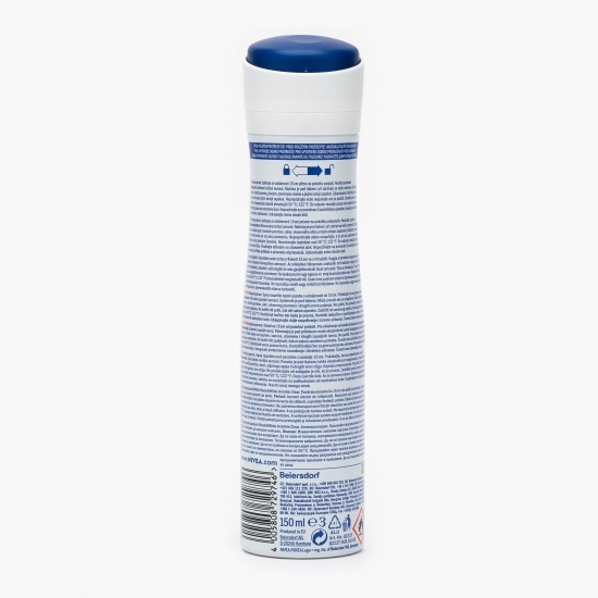 Deodorant antiperspirant spray Invisible Black&White Clear 150ml