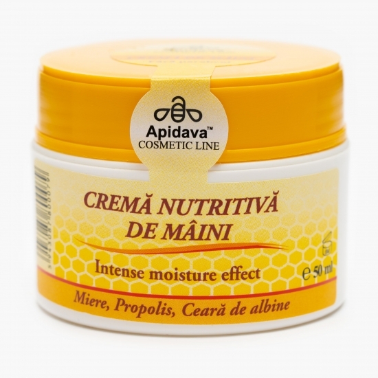 Cremă nutritivă de mâini cu miere, propolis și ceară de albine 50ml