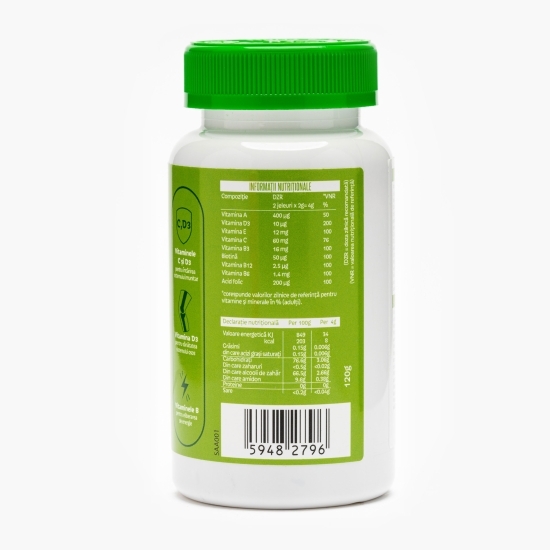 Jeleuri multivitamine echilibru zilnic 60 buc