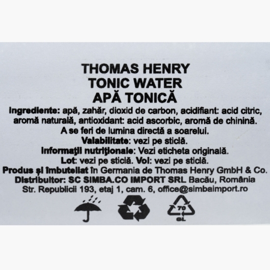 Apă tonică 0.2l