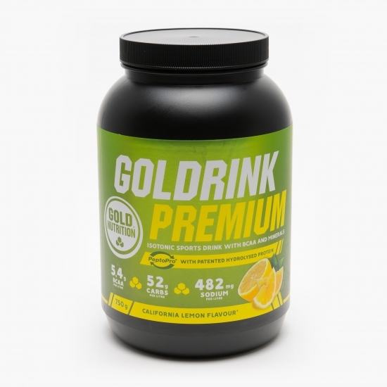Goldrink Premium + BCAA's California Lemon 750g