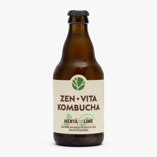 Kombucha cu mentă&lime 330ml