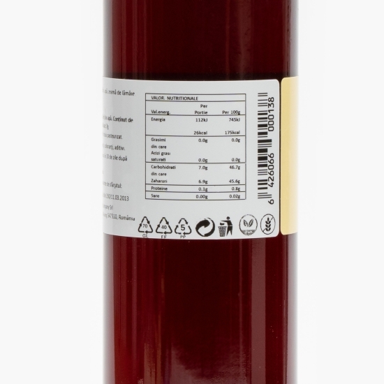 Sirop de coacăze roșii 0.5l