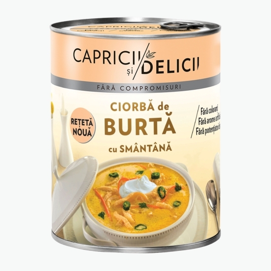 Ciorbă de burtă cu smântână 400g