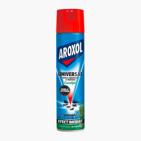 Spray insecticid universal - dublă acțiune, eucalipt 400ml