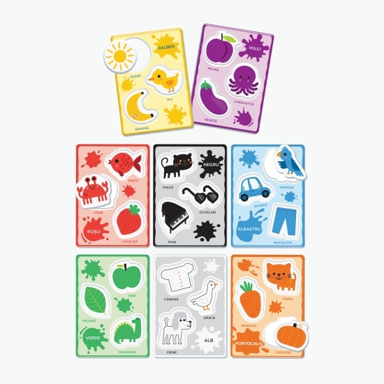 Joc Baby Montessori "Ce culoare este?"