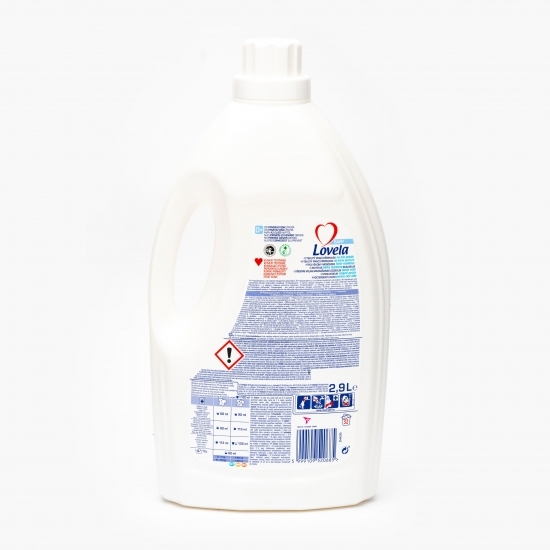Detergent de rufe lichid pentru haine albe 32 spălări, 2.9l