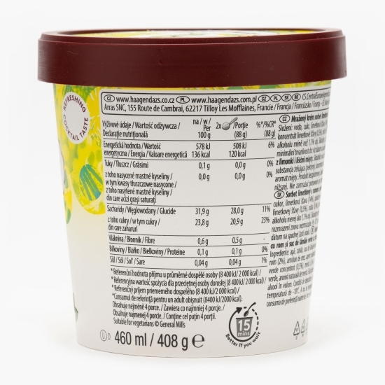 Înghețată cu șerbet de Mojito cu lime 400g