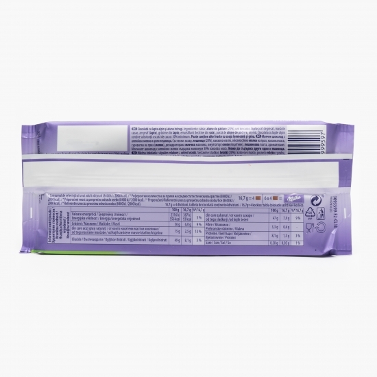 Ciocolată cu alune întregi 100g