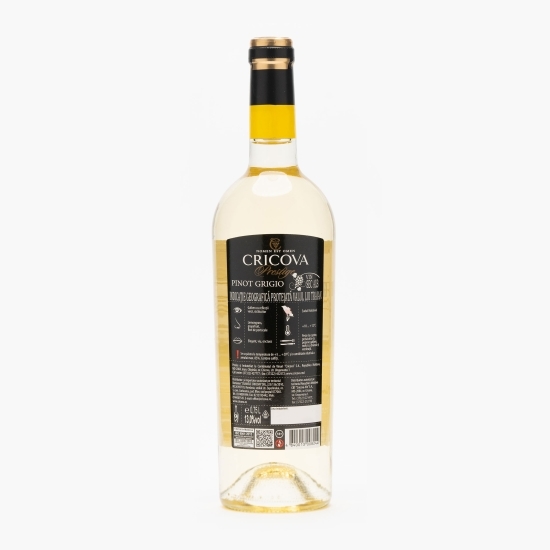 Vin alb sec Pinot Grigio, 13%, 750ml