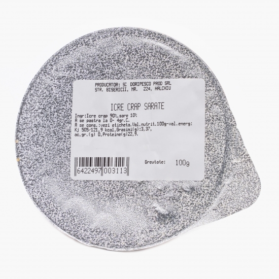Icre crap sărate 100g