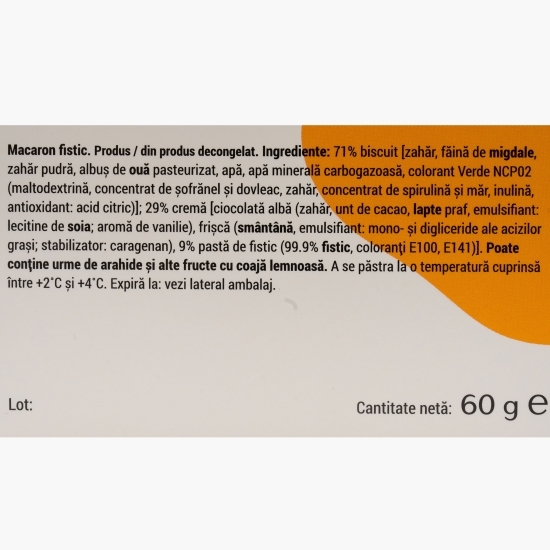 Macaron cu fistic, 60g