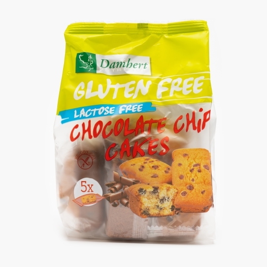 Mini prăjituri cu bucăți de ciocolată fără gluten și fără lactoză 190g